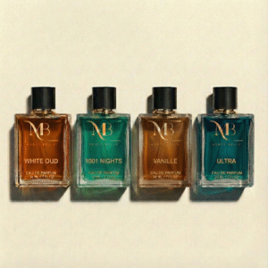 Montabella Premium Perfume Collection (Set of 4) – White Oud, 1001 Nights, Vanille & Ultra 50ml